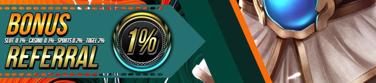 BONUS REFERRAL hingga 1%